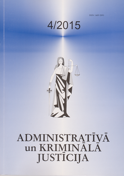 					View Vol. 4 No. 73 (2015): Administrative and Criminal Justice
				