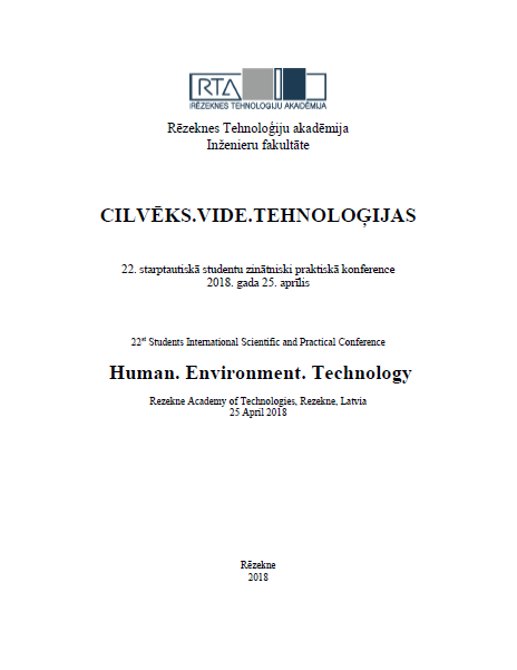 					View No. 22 (2018): Human. Environment. Technology
				