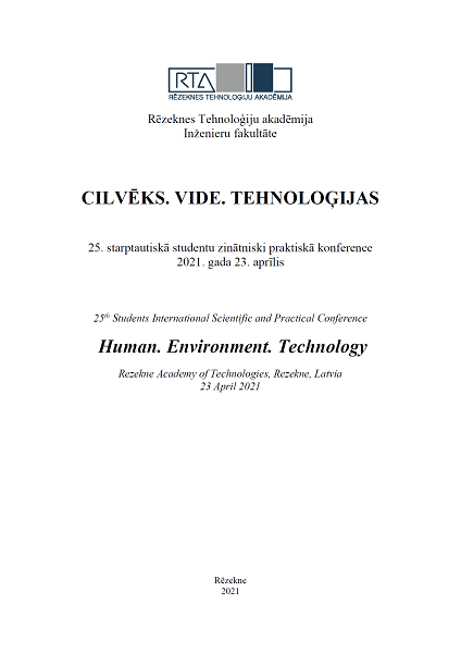 					View No. 25 (2021): Human. Environment. Technology
				
