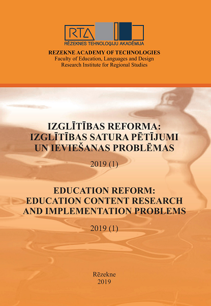 					View Vol. 1 (2019): Education Reform: Education Content Research and Implementation Problems
				