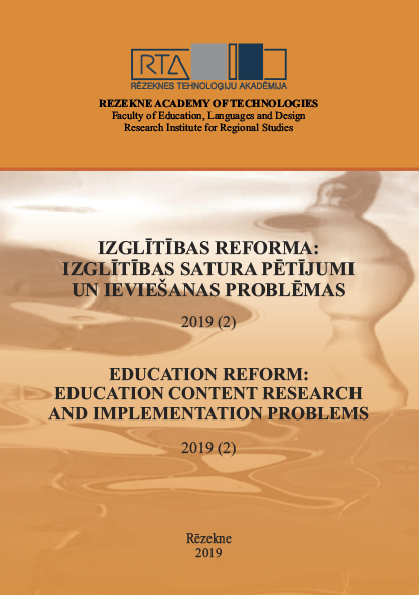 					View Vol. 2 (2019): Education Reform: Education Content Research and Implementation Problems
				