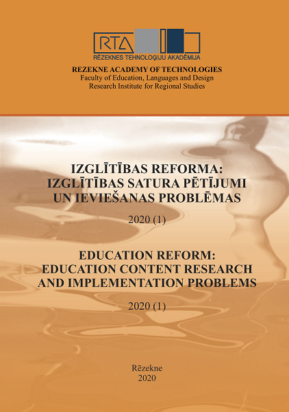 					View Vol. 1 (2020): Education Reform: Education Content Research and Implementation Problems
				
