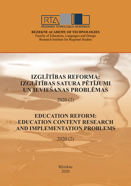 					View Vol. 2 (2020): Education Reform: Education Content Research and Implementation Problems
				