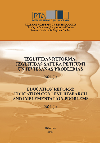 					View Vol. 1 (2021): Education Reform: Education Content Research and Implementation Problems
				