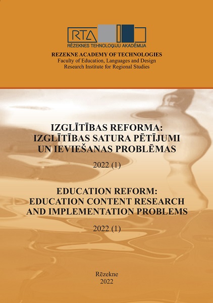 					View Vol. 1 (2022): Education Reform: Education Content Research and Implementation Problems
				