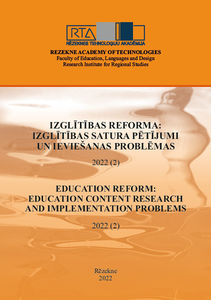 					View Vol. 2 (2022): Education Reform: Education Content Research and Implementation Problems
				